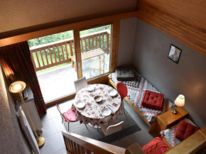 Studio mezzanine 5 pers avec balcon sud, cœur Méribel, proche pistes et commerces - FR-1-180-304